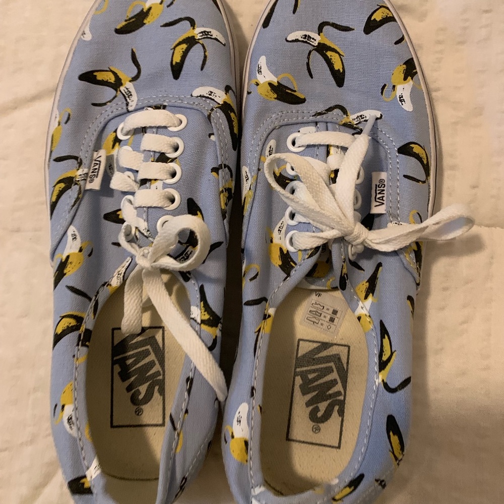 Vans Banana Print Skater Shoes